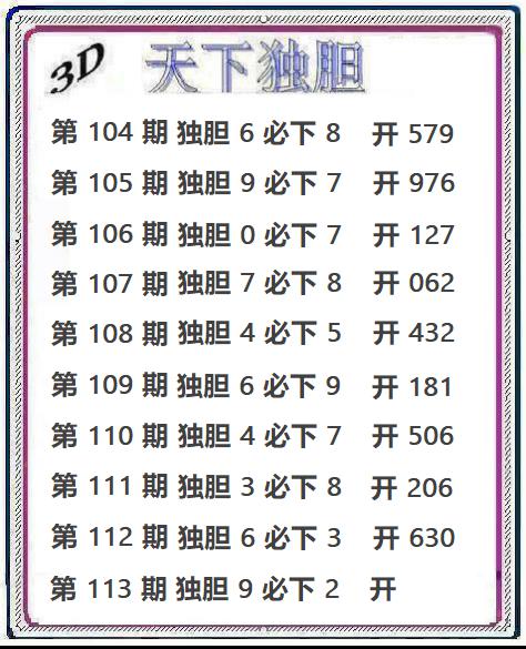 天下独胆
