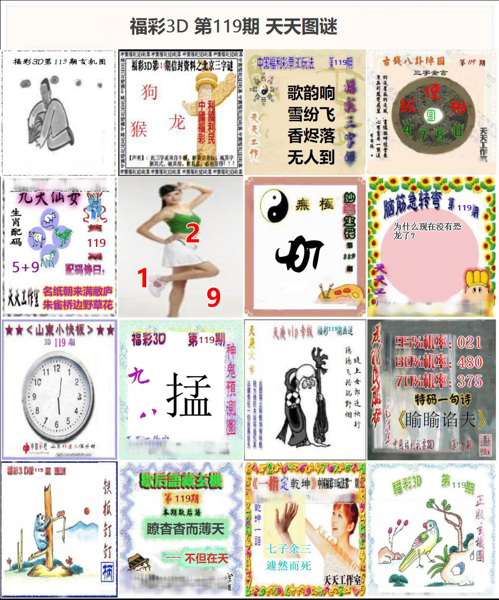福彩3D天天图