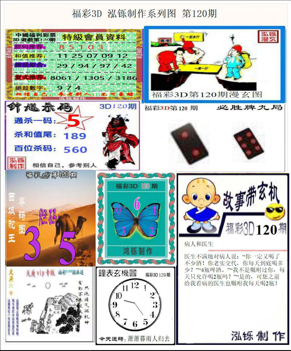 福彩3D泓铄系列图