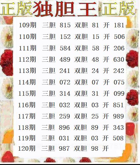 正版独胆王
