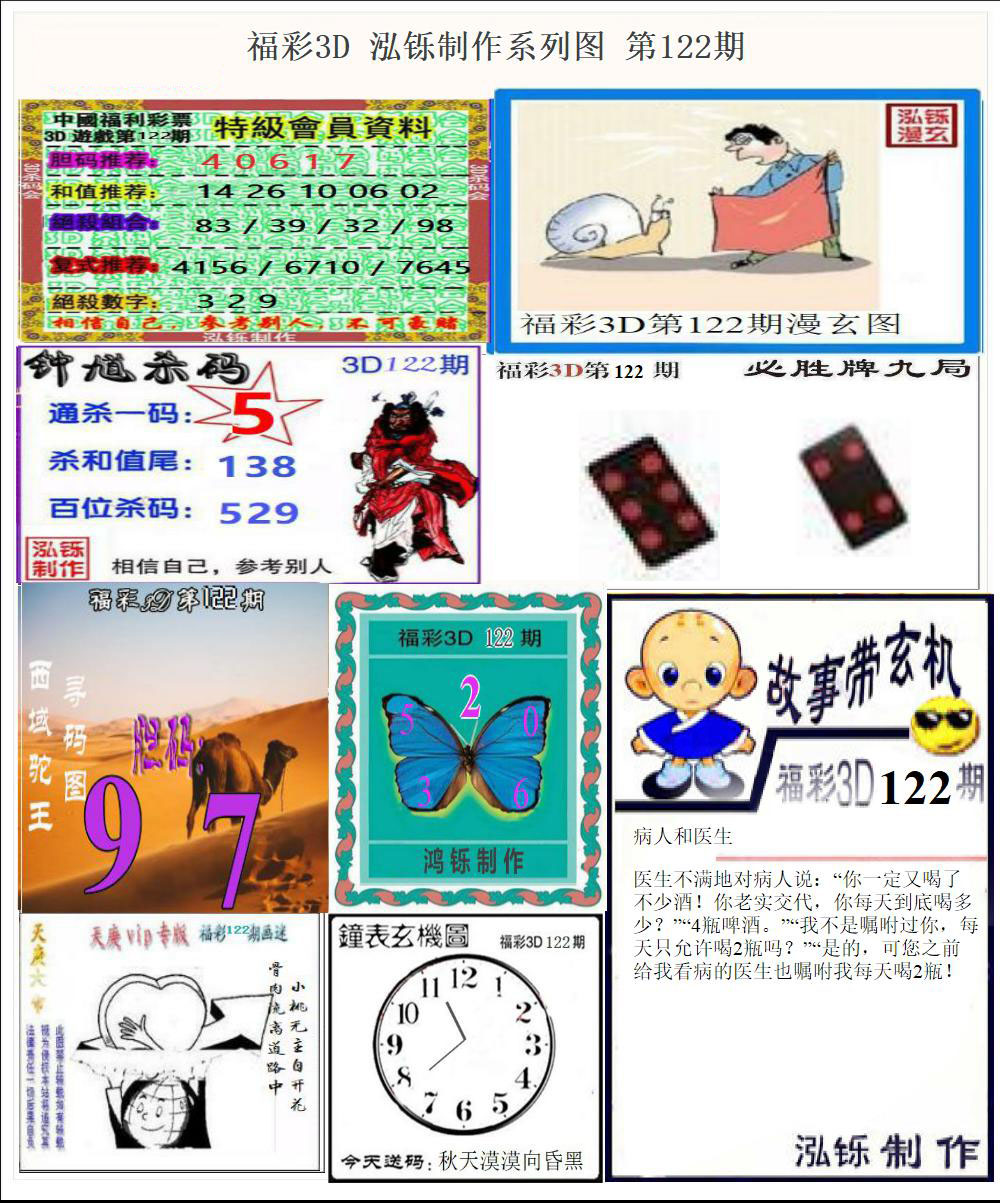 福彩3D泓铄系列图