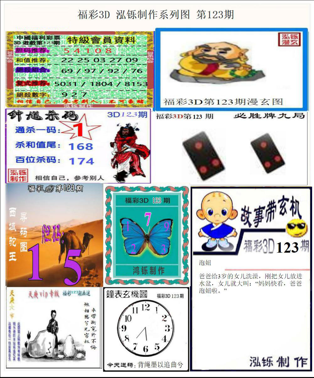 福彩3D泓铄系列图