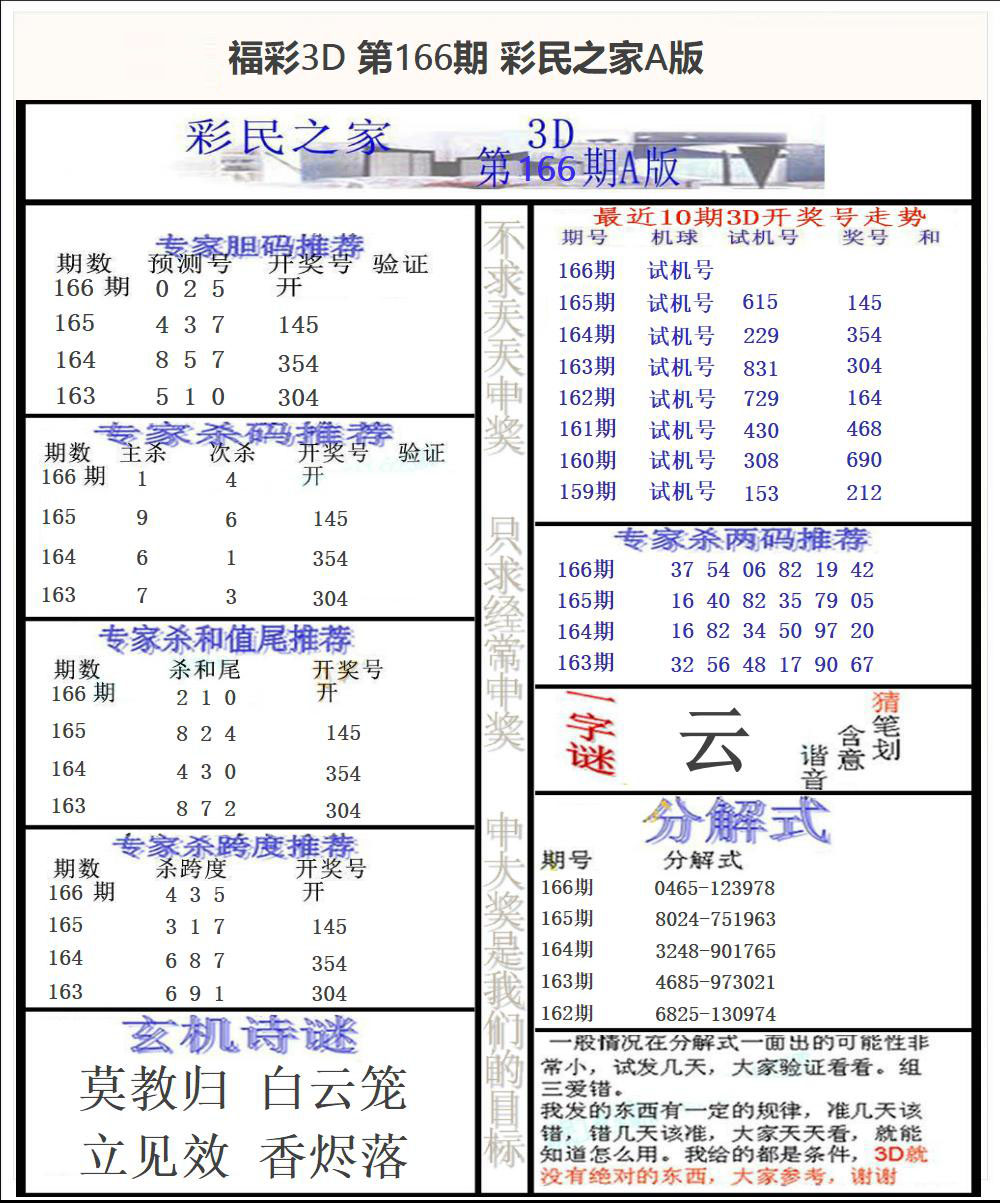 福彩3D彩民之家A版