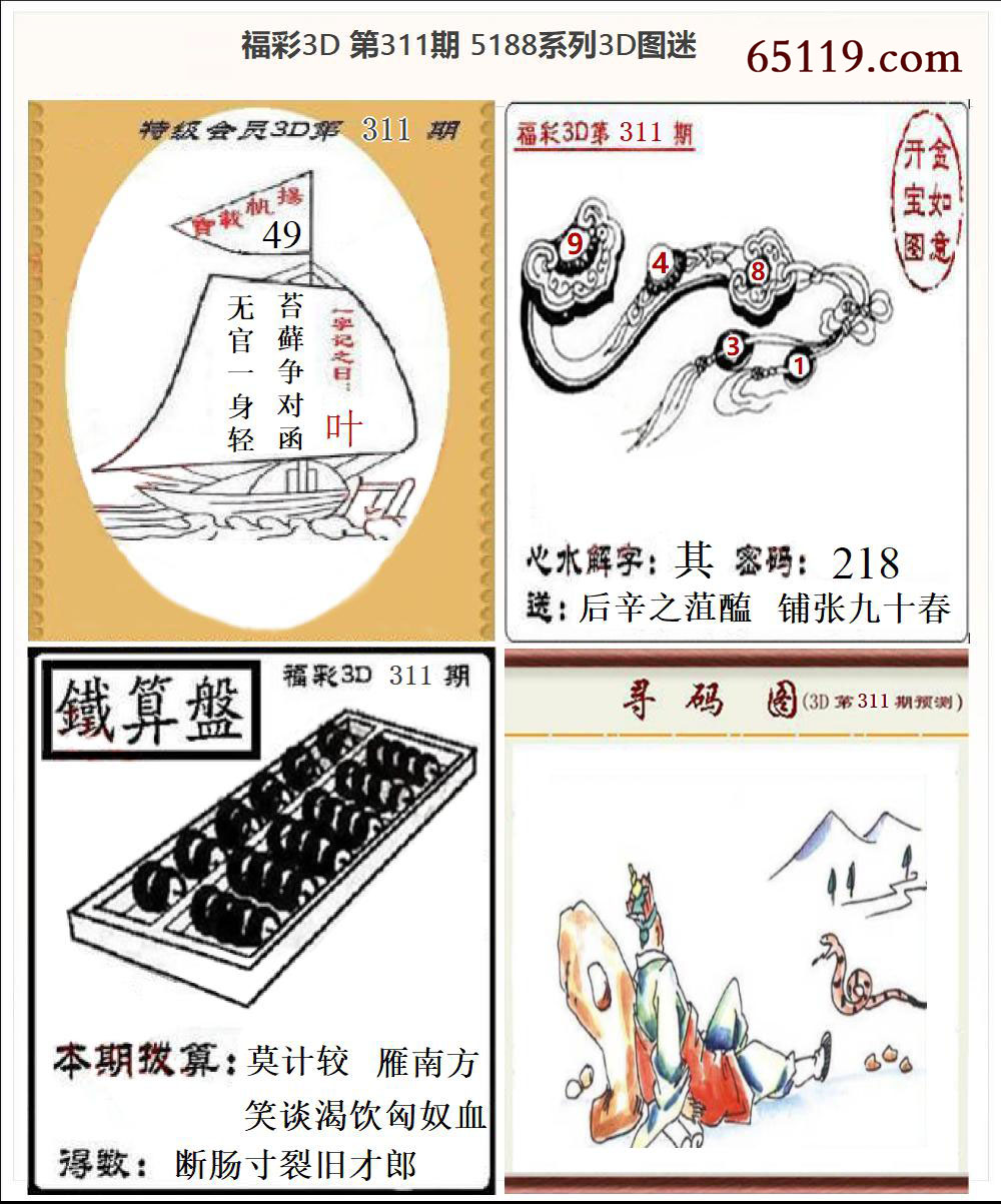 5188系列3D图迷