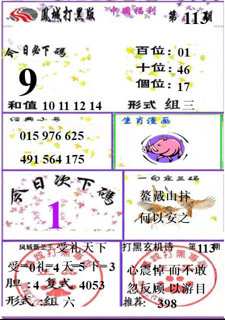 凤城打黑A版