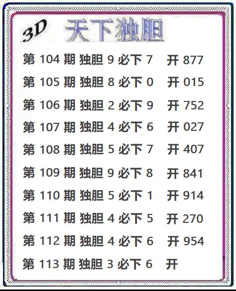 天下独胆