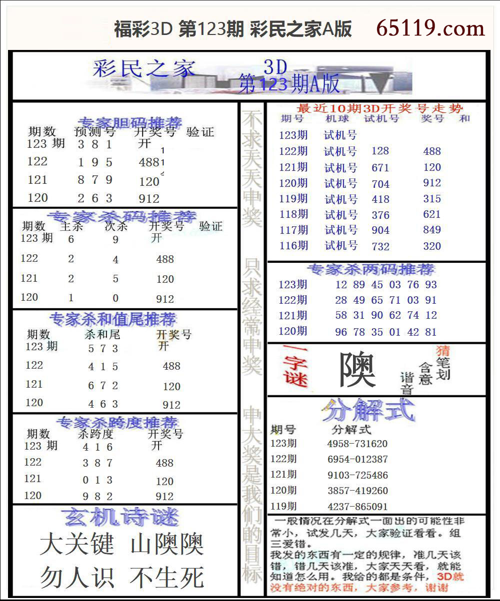 福彩3D彩民之家A版